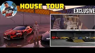 💎 Millionaire 🏠 HOUSE TOUR in FLEX CITY 💰 | Exclusive Luxury Flat + Supercar Garage!