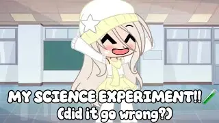 🧪Lilee&rsquo;s Science Experiment!!🧪( did it go wrong ❓) #gacha #gachalife #gachaclub