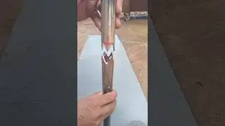 how to connect round pipes according to our needs #welding #art #shorts