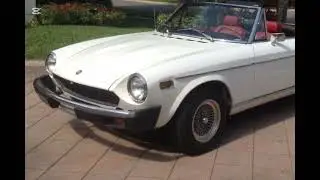 1976 Fiat 124 Spider Car