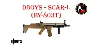 [ОБЗОР] DBOYS - SCAR-L TAN MK 16 MOD 0 (BY-803T) AEG airsoft (страйкбол)