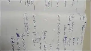 Fire insurance claim | Loss of profit sum no 25 pg no 8.37 @Ajaymanojvolgs