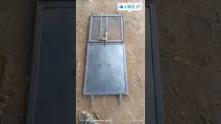 chicken safety door 🚪🚪#viral #metalart YouTube short