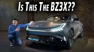 Представлен концепт компактного внедорожника Toyota bZ