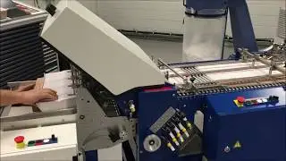 4 Stream PI produced on a roll fed MBO SVC sheeting with inline miniature folder