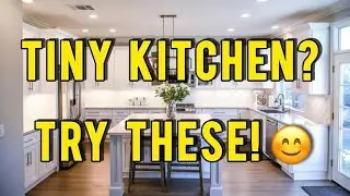 5 SPACE SAVING KITCHEN IDEAS FOR A TINY AND SMALL KITCHEN 