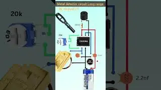 metal detector circuit kese banay kam kharche par #shortvideo #subscribe