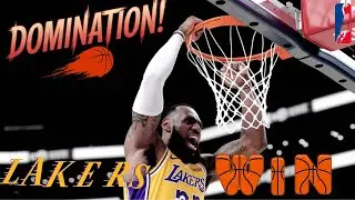 Lakers torch Mavs in statement win, LeBron leads charge! 🔥 #LakeShow #LakersWin #NBA #MambaMentality