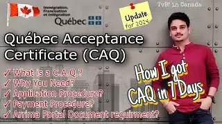 Step by Step How to apply Qu&eacute;bec CAQ  for 2024 Arrima Portal | International Student | TvB in Canada