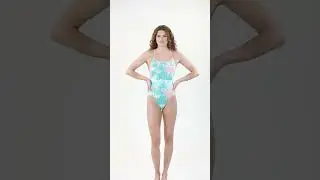 Sporti x Alex Walsh Desert House Kacey Double Cross One Piece Swimsuit | SwimOutlet.com