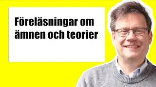 Vad är pedagogik? Del 1: Definitioner. Introducerande föreläsning för nybörjare