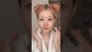 Nighttime beauty routine✨ with Korean and Japanese skincare at my new apt #shorts
