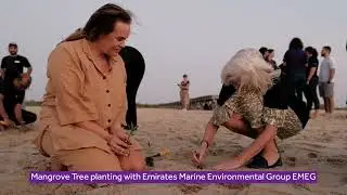 Mangrove Tree planting with Emirates Marine Environmental Group