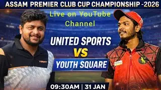 Live | United Sports vs Youth Square | Match 01 | APCC | DSA