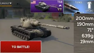 T58  APCBC  War Thunder Mobile EP.333