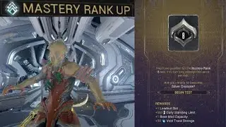 How To  Complete Level 8 Mastery Rank Up Warframe Mobile