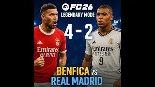 Benfica vs Real Madrid &ndash; Shock Result in Lisbon! | GW1 | UCL Legendary Mode