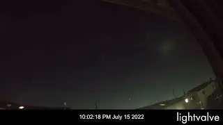 AMS #4010-2022 Fireball Meteor Seen From Los Angeles to Mexico