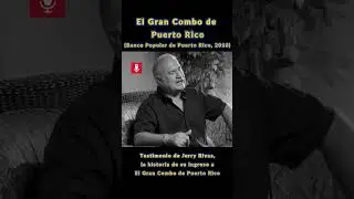 Ingreso de Jerry Rivas a El Gran Combo de Puerto Rico | Historias de la Salsa | Montuno  #shorts