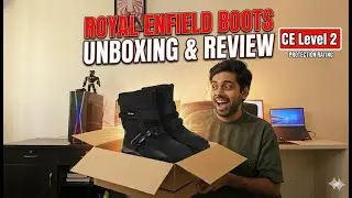 Royal Enfield Wanderer Boots Review CE 2,2,2,1 Rating Explained | ₹10k Worth It? Unboxing & On Feet