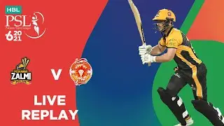 LIVE REPLAY &ndash; Islamabad United vs Peshawar Zalmi | Match 33 | HBL PSL 6