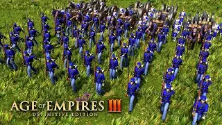 ESTADOS UNIDOS IMPERIAL lo DESTROZA TODO en AOE 3