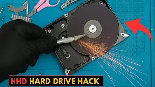 Turning a Broken Hard Drive into a Knife Sharpener!