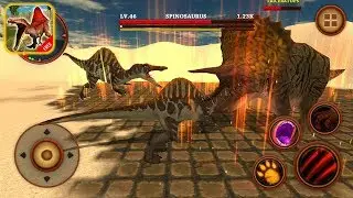 Spinosaurus Simulator Boss 3D: Defeat Super Boss Triceratops Horned Face - Android Gameplay