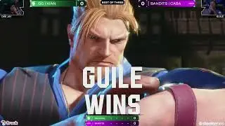 Xian Deejay против Caba Guile SFL US 2025 Street Fighter 6