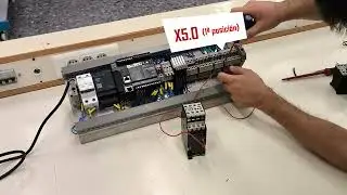 Conexi&oacute;n de un contactor a un entrenador con PLC TM221