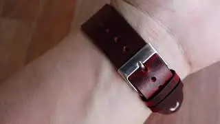 Side Stitch Leather Straps