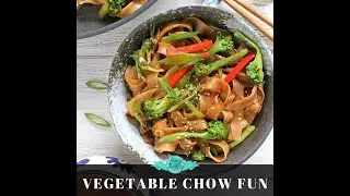 Easy No-Meat Chow Fun Recipe | Quick & Flavorful Stir-Fry Noodles