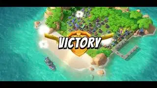 Boom Beach: Lt.Hammerman Strikes Back. Defence of All 7 Stages