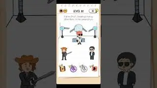 BRAIN TEST 2#SAM & JOJO VS Prof Gedehulu#Level 30#SHORTS