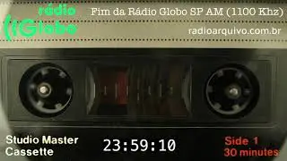 Fim da R&aacute;dio Globo SP AM 1100 Khz