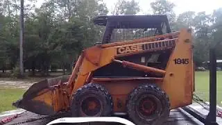 Building tracks for 1845 case skid steer