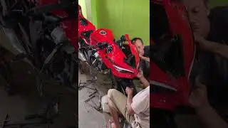 keren ninja mono sl modif zx25r
