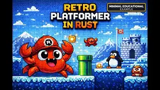 ASMR PROG - 🦀 Minimal 2D Platformer in Rust &ndash; Educational Example - NO TALKING