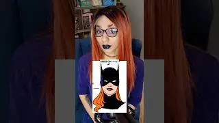 Batgirl's Best Look? #batgirl #batman #dccomics #casuallycomics #lipstick #barbaragordon