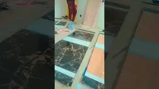 wardrobe design with golden Streep design install