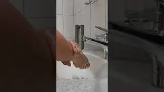 Proper Hand washing Idea with less Water Waste