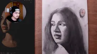 How to Draw Portraits: Studying Values & Proportions (Live) &ndash;Day 30