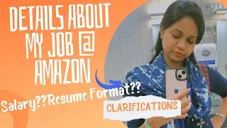 |More Details About my Job 🏢@ Amazon|Clarifying your Doubts☑️|Priya Karan❤️