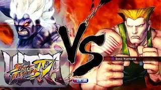 USF4: Omh I (Oni) Vs Darth Guile (Guile) HD