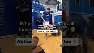 Victor Wembanyama Barefoot Training