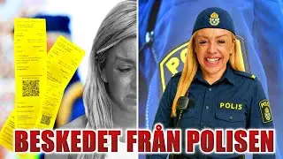 FÅR BESKEDET FRÅN POLISEN OM ansökan - DYRA BÖTER😱💸