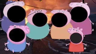 Pop peppa in the GTA5! Pop peppa pig family in GTA5!