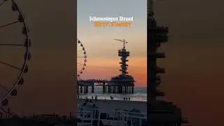 Silent Mode in Scheveningen Strand in Den Haag Netherlands#shorts  #bestmoments #bestsunset