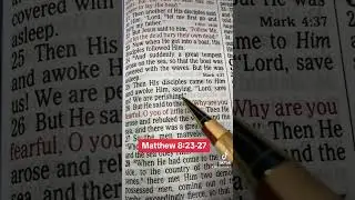 Matthew 8:23-27 #verseoftheday #power #love #god #jesus #bibleverse #prayer #hope #message #gospel