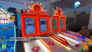 Factory Dierct Supply Fec game center kids Go Fishing Redemption Game machine and Kids Bowling